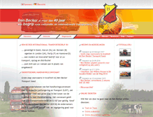 Tablet Screenshot of benbecker.nl